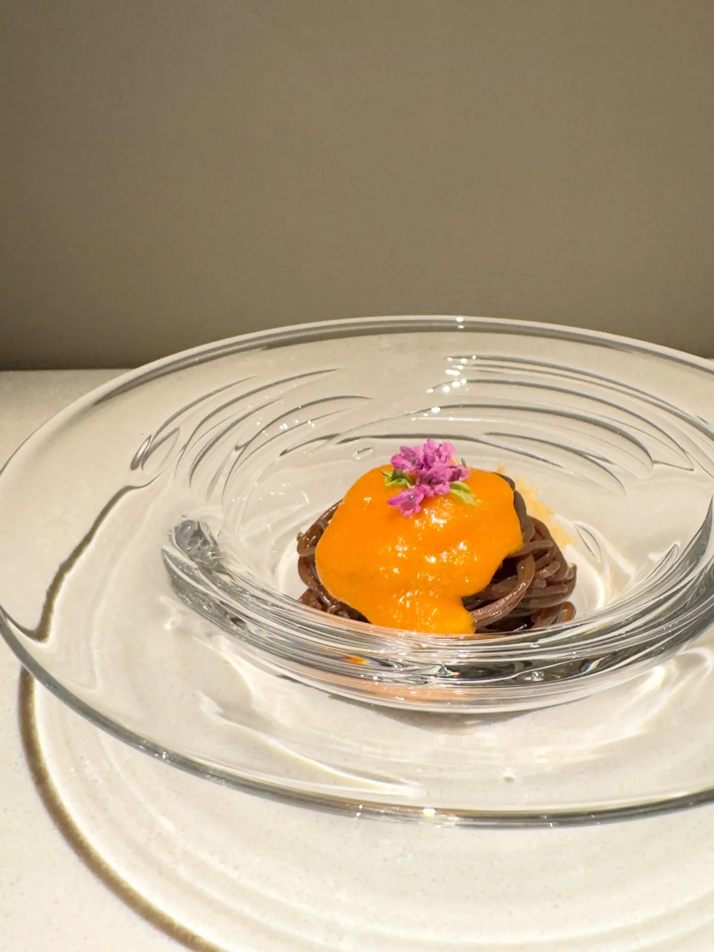 自家製のカラスミを、